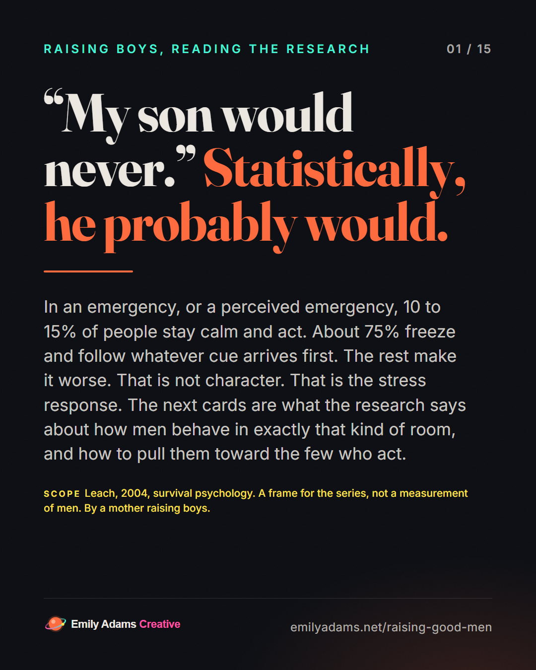 Raising Good Men